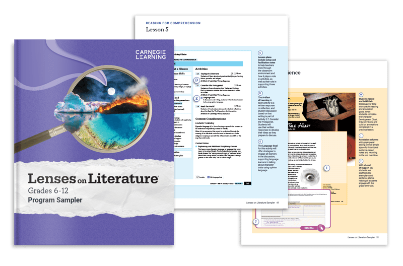 Lenses on Literature program sampler preview image