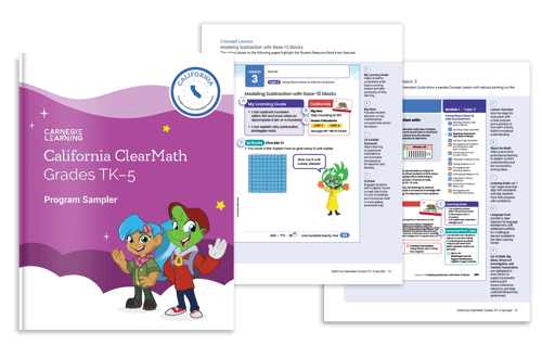 Preview image of California ClearMath Elementary sampler Preview image of California ClearMath Elementary sampler