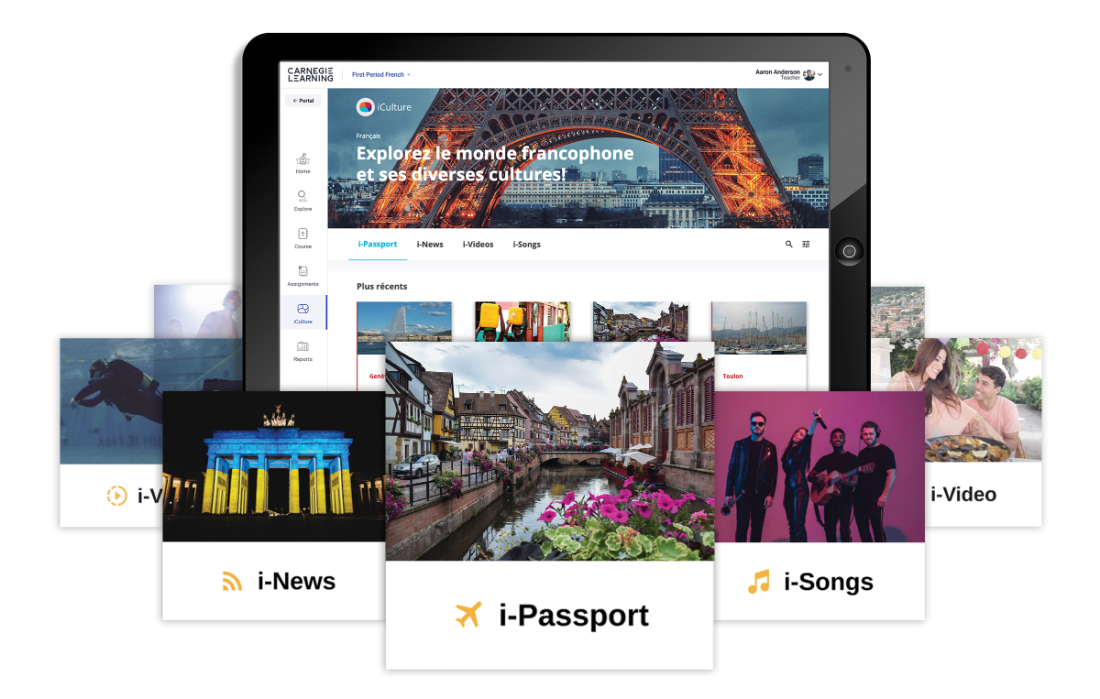 iCulture-French-iPad-scrolling-library