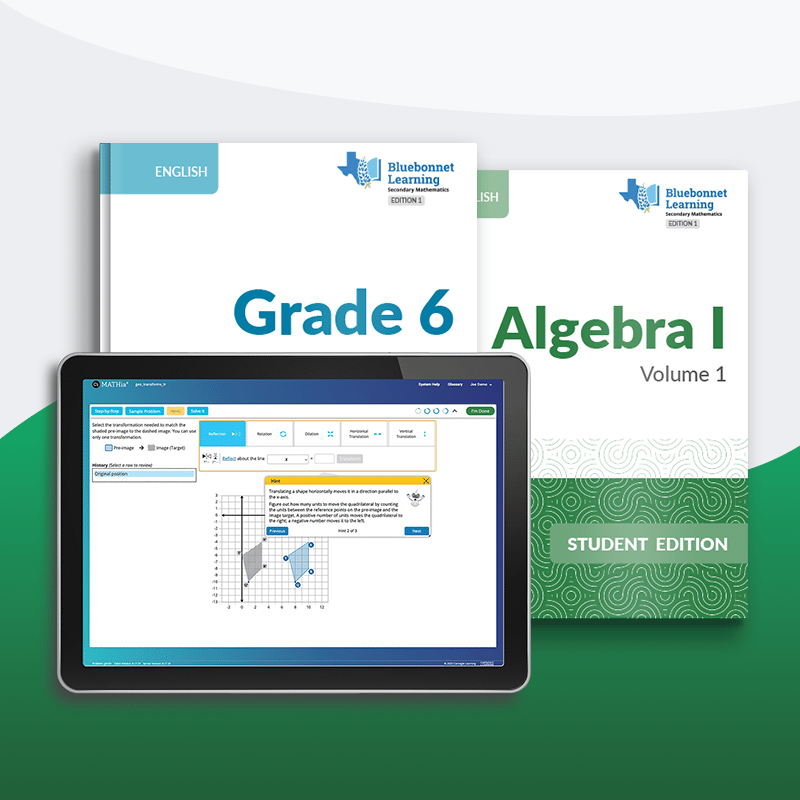 ClearMath Secondary product image with books and software ClearMath Secondary product image with books and software