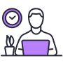Person-Computer-Icon-Purple