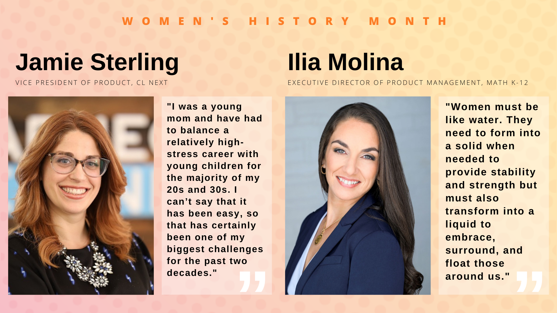 Tips for Women Leaders - Jamie Sterling, Vice President of Product: